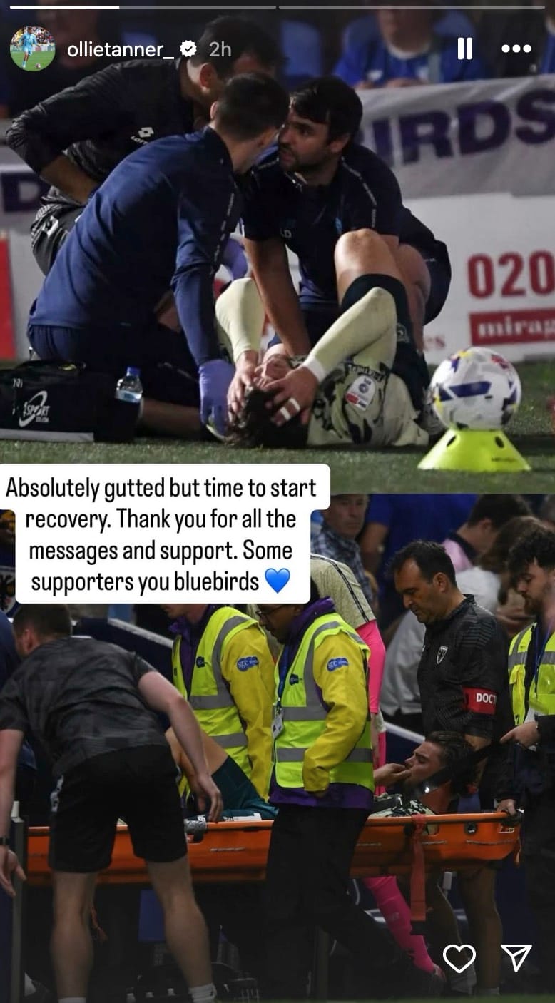 Ollie Tanner Sidelined for Four Months Following Injury Setback