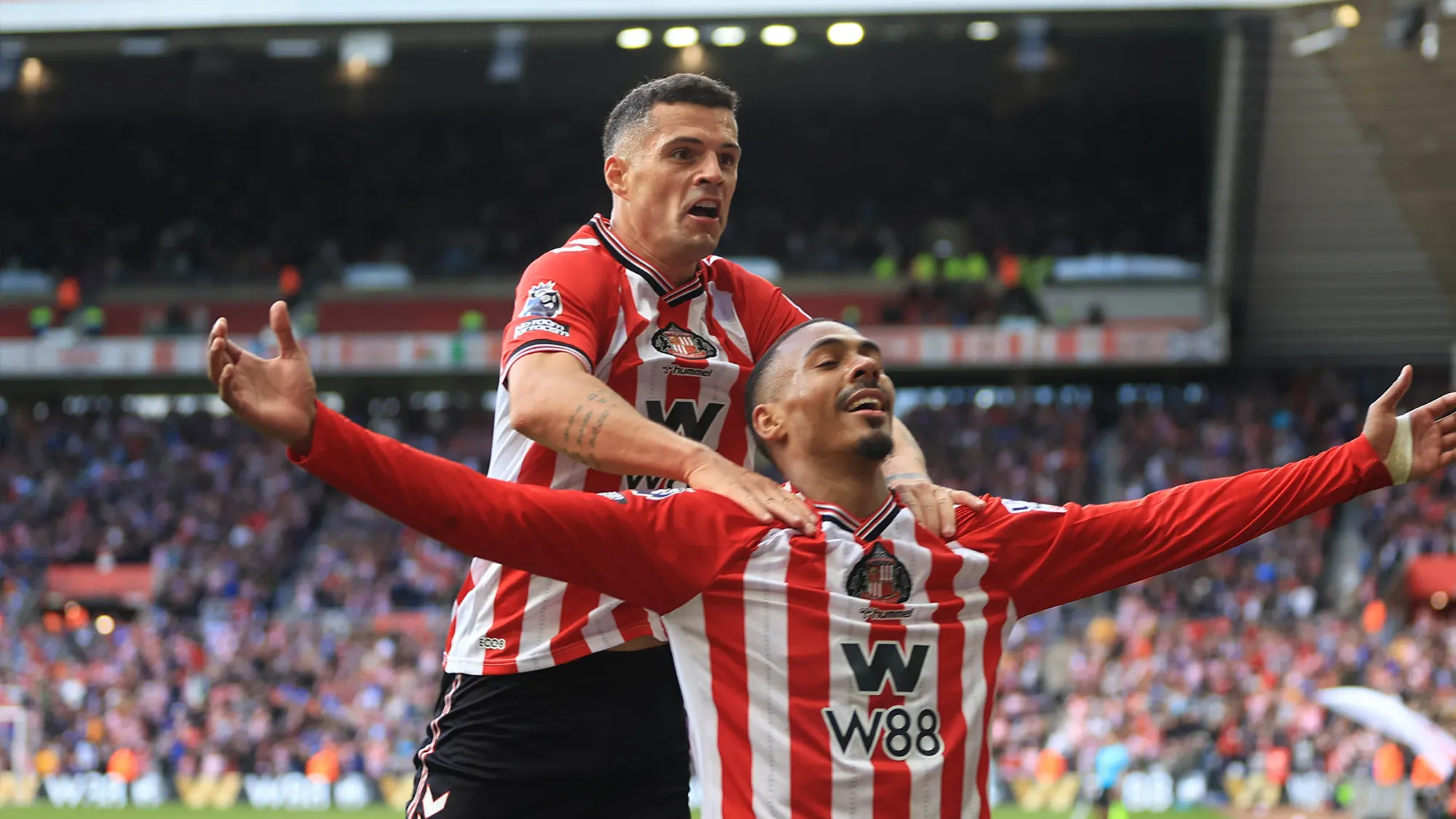 Granit Xhaka Hails Sunderland’s Fighting Spirit and Praises “Unbelievable” Wilson Isidor After Villa Draw