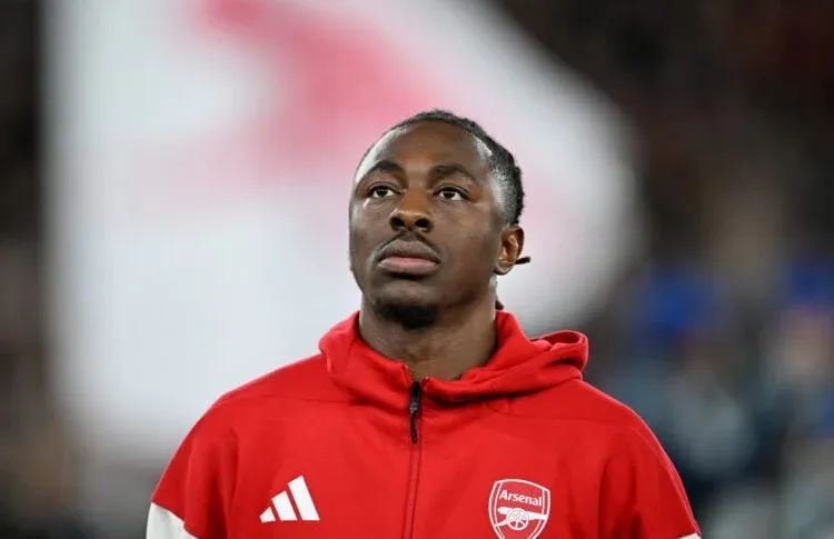 Eberechi Eze ahead of Arsenal v Atletico Madrid in the UEFA Champions League