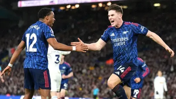 Arsenal’s Viktor Gyokeres Mike Egerton PA