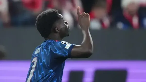 Bukayo Saka (Petr David Josek A/P)