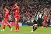 Alexander Isak celebrating his goal against Liverpool during the Carabao Cup final at Wembley
