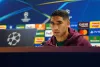 Achraf Hakimi on media duties for Paris Saint-Germain