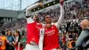 Gabriel’s late winner at St.Jame Park (Owen Humphreys/PA)