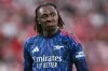 Eberechi Eze in action for Arsenal against Athletic Bilbao in the UEFA Champions League