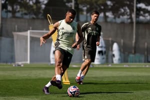 Real Madrid News: Kylian Mbappe returns to training.