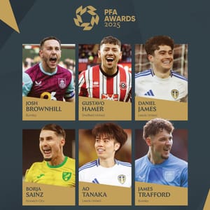 2024/25 Championship PFA Players' Player of the Year nominees.