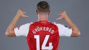 What Mikel Arteta Had to Say About Gyokeres Taking the No.14 shirt