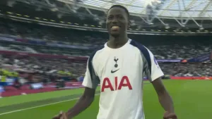 Pape Matar Sarr Dedicates Goal to Set-Piece Coach Andreas Georgson After Spurs’ Derby Win