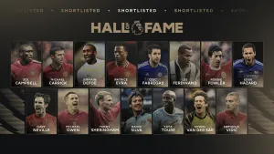 Vote Here: Premier League Hall of Fame 2025 Nominees
