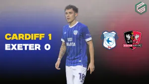 Cardiff City Maintain Top Spot with Hard-Fought 1-0 Victory Over Exeter