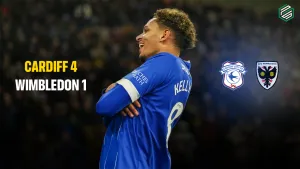 Colwill’s Clinical Display Marks Cardiff’s Demolition of Wimbledon